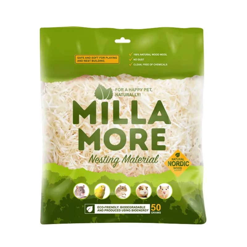 Stærkt tilbud - Millamore Redemateriale - Træuld - 50 g