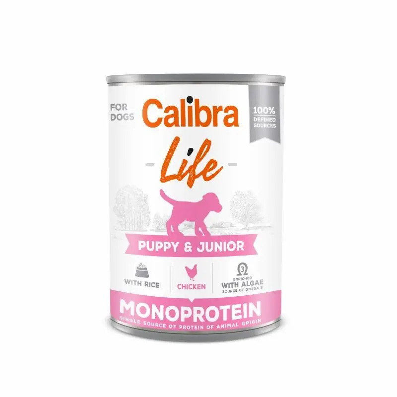 Calibra Dog Puppy&Junior med Kylling & ris 400 gr. | Godt tilbud