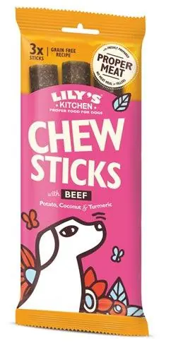 Premium | Lily‘s Kitchen Tyggepinde med Oksekød