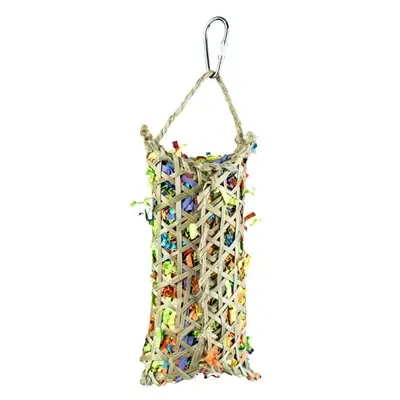 Back Zoo Nature Parakeet Woven Bamboo Pouch | Netop kommet