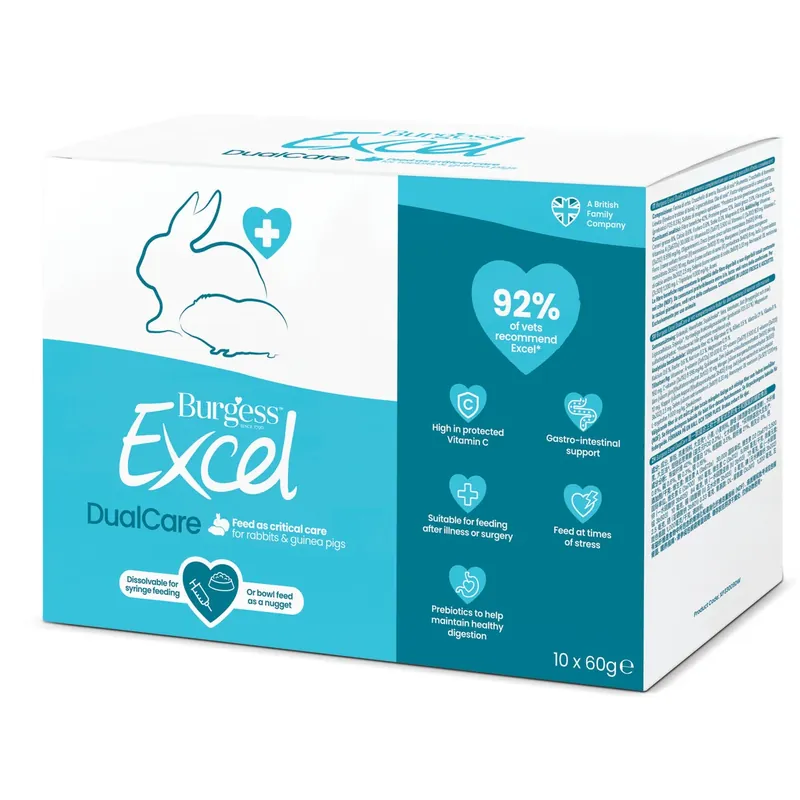 Excel Dual Care genopretningsfoder10 stk. - Burgess | Kun kort tid